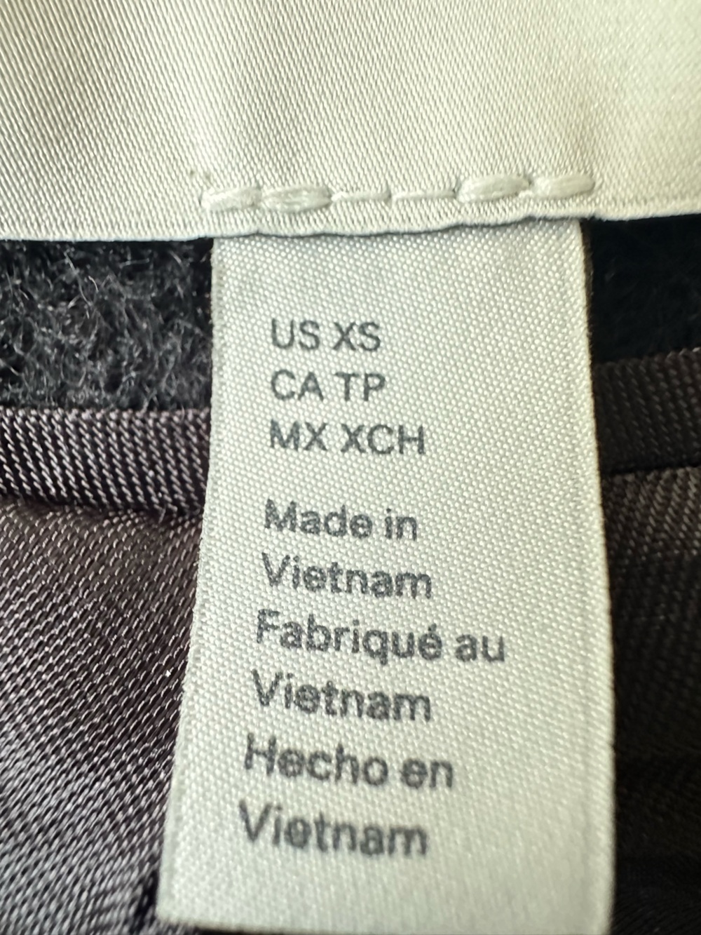 COS Hooded Wool Coat Black XS 100% Wool - Picture 8 of 11